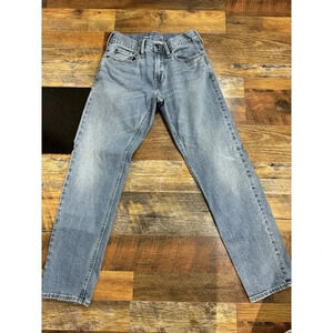 Old Navy Mens Jeans Straight Leg Built in Flex Denim Dark Blue Size 29x30